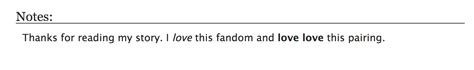 ao3 font|how to bold in ao3.